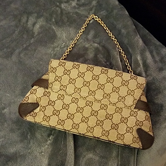 Authentic Gucci Horsebit Chain clutch - Picture 6 of 6